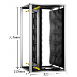 Magazynek na PCB typu RACK 355x320x563cm